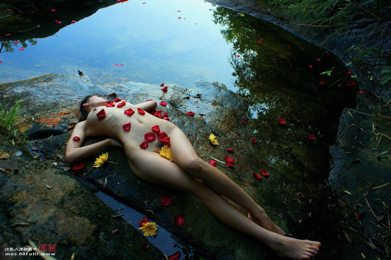 湖でのlitu Zhang m