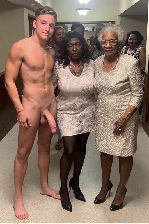 worshipping the black GILF.