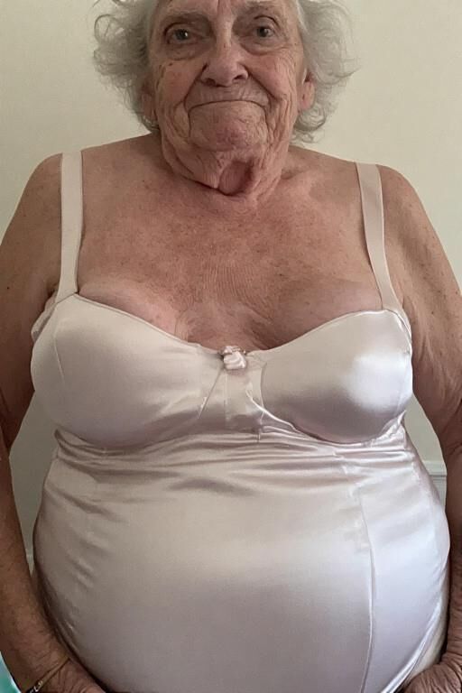 Grannies in Satin Dresses