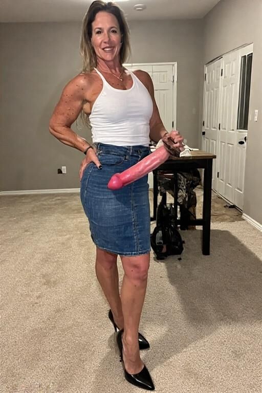 White moms and their dildoes