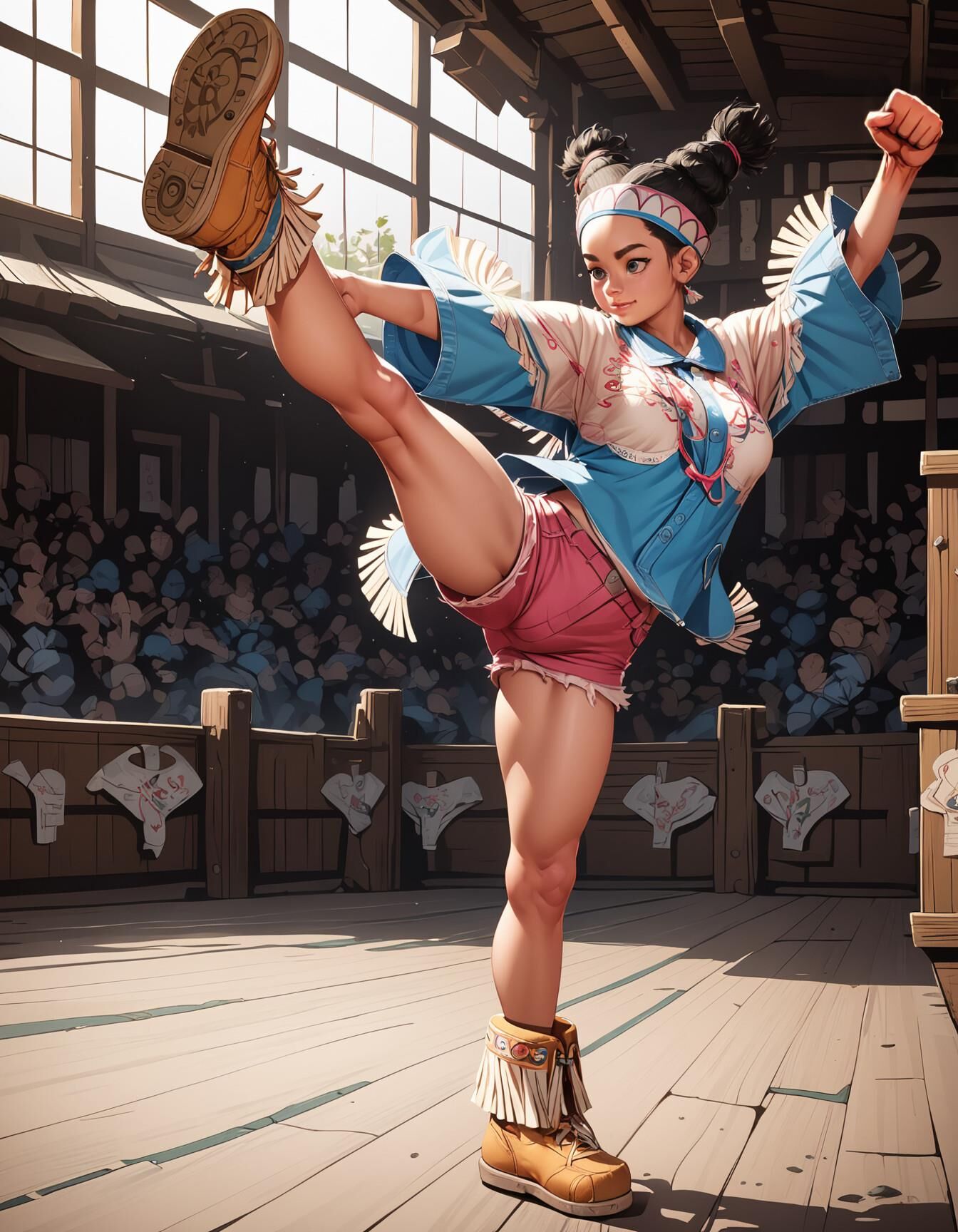 Street Fighter Lily Hawk Mexican Beautie Hentai