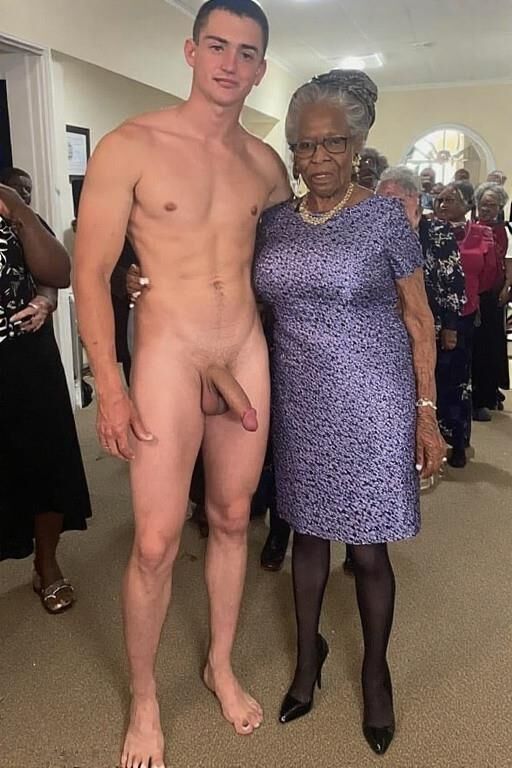 worshipping the black GILF.
