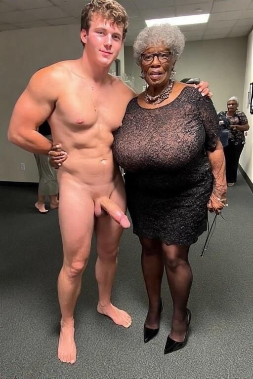 worshipping the black GILF.