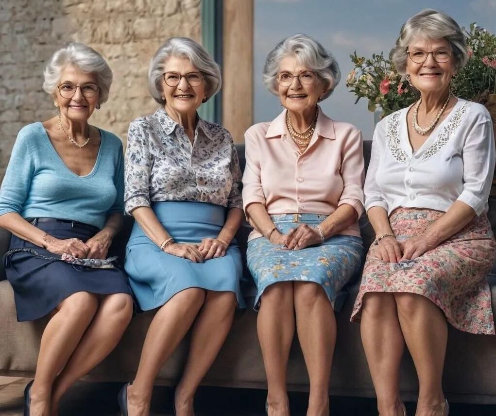 Más IA madura y abuelas. 