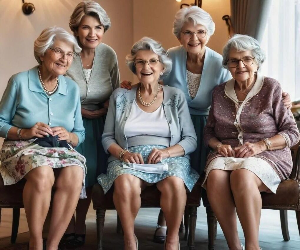 Más IA madura y abuelas. 