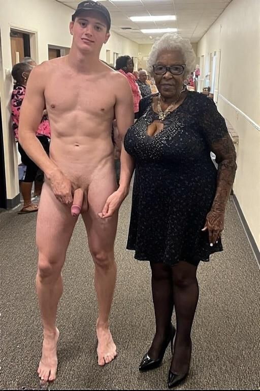 worshipping the black GILF.
