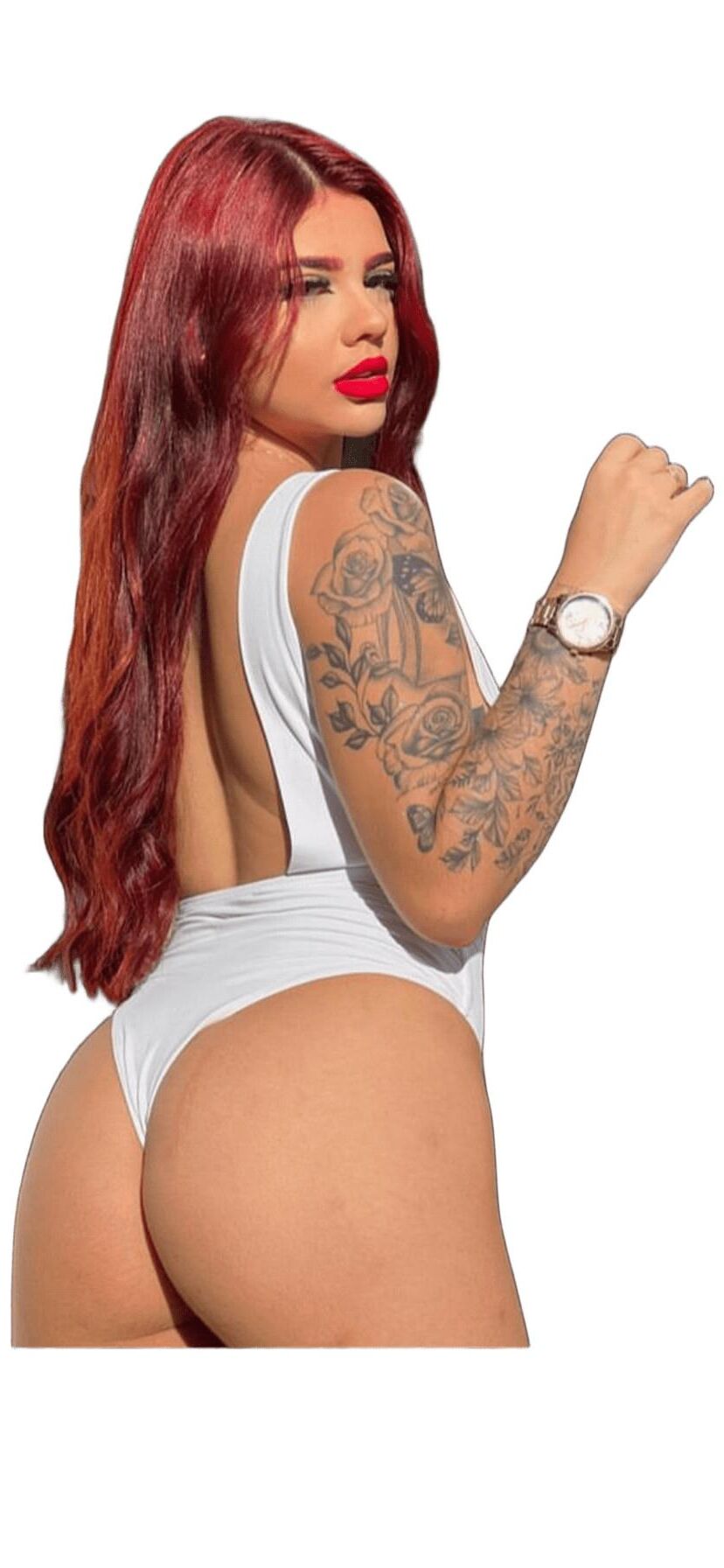 Latina lindas pegatinas grandes de trasero