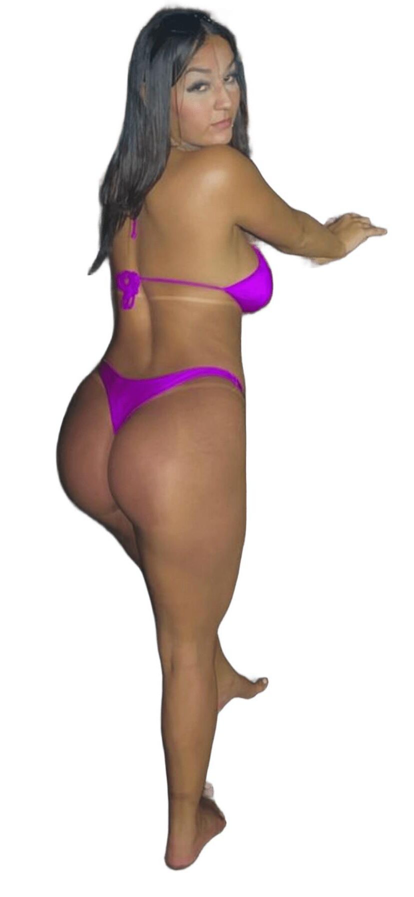 Latina mignonnes Big Butt Stickers