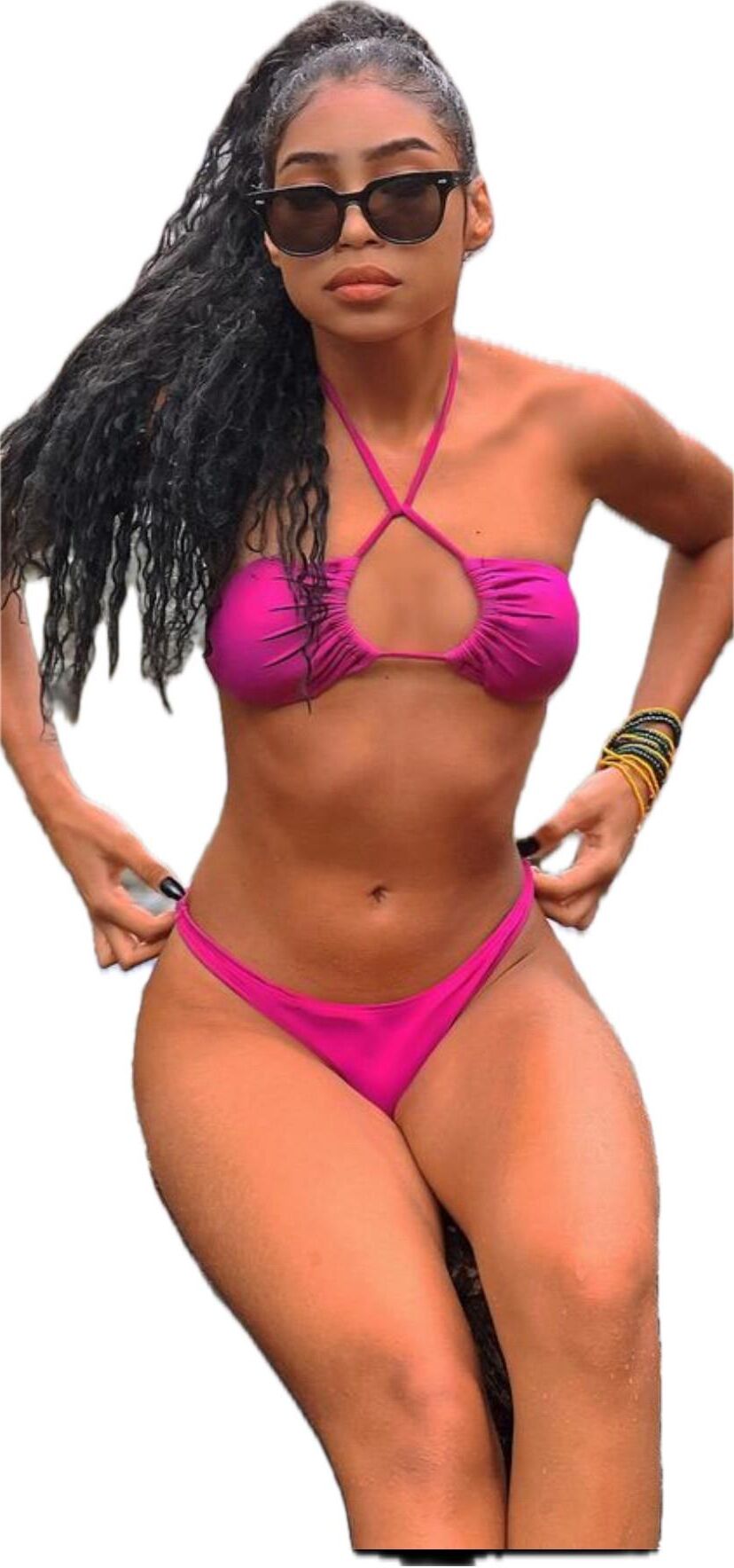 Latina Cute Big Butt Stickers 