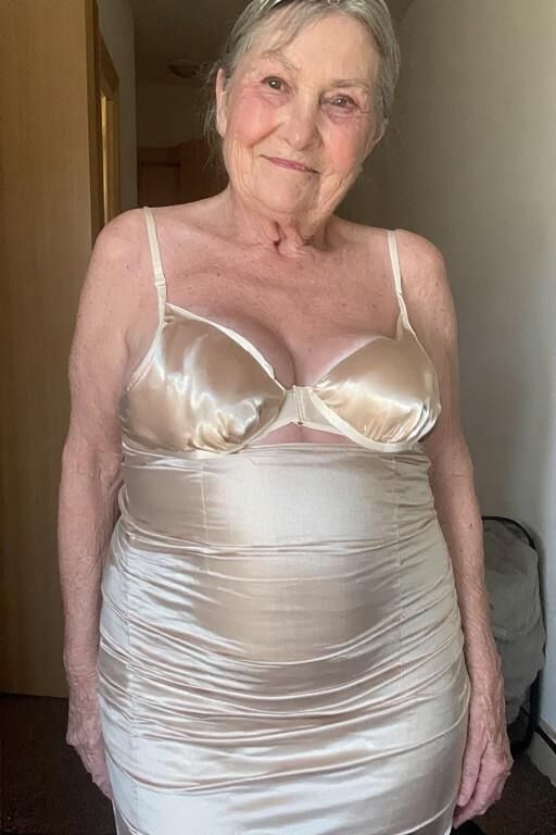 Grannies in Satin Dresses