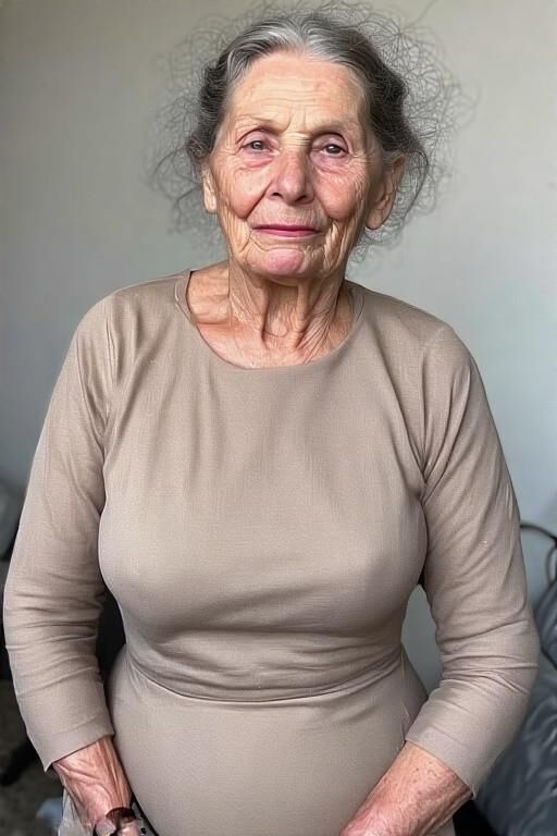 Grannies in Form fitting Dresses (nn)