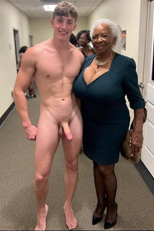 worshipping the black GILF.