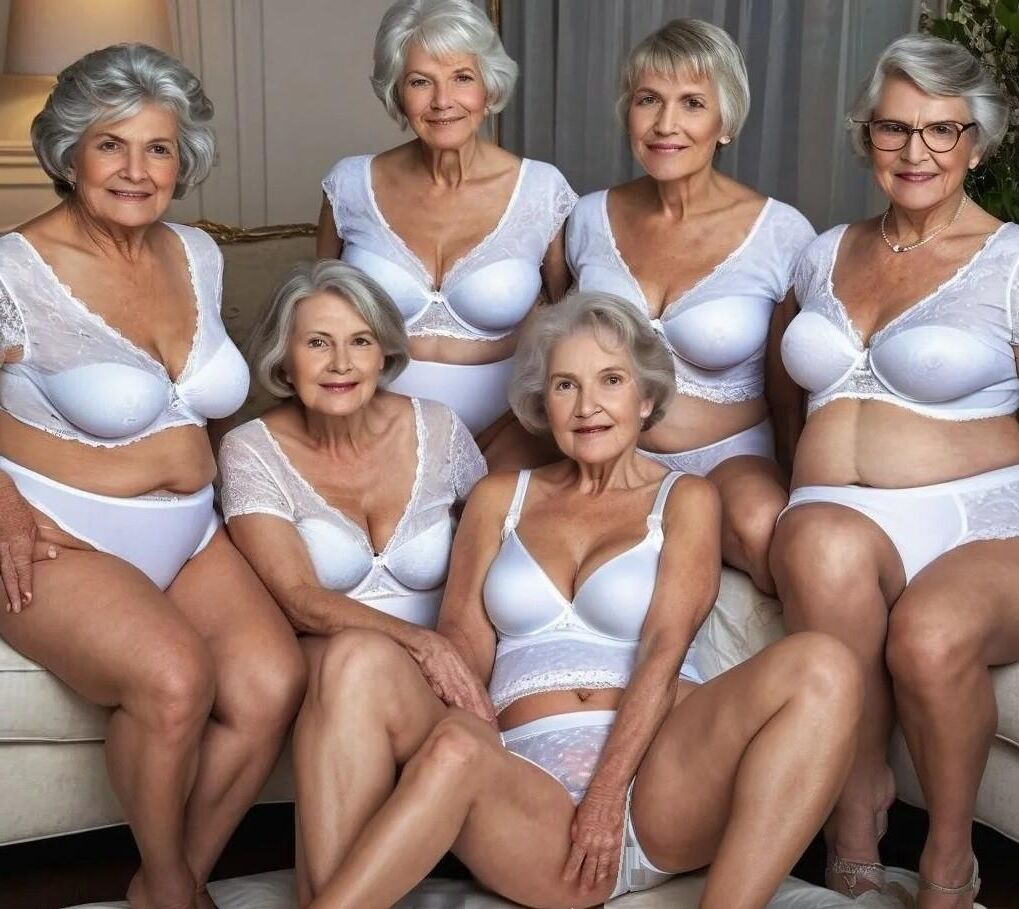 Mi selección de IA de vestidos para abuelas desnudadas.