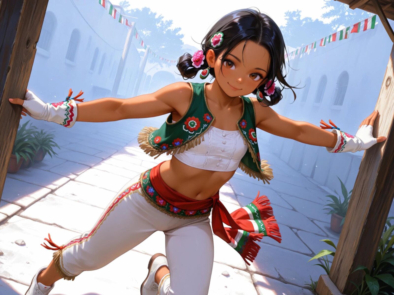 Street Fighter Lily Hawk Mexican Beautie Hentai