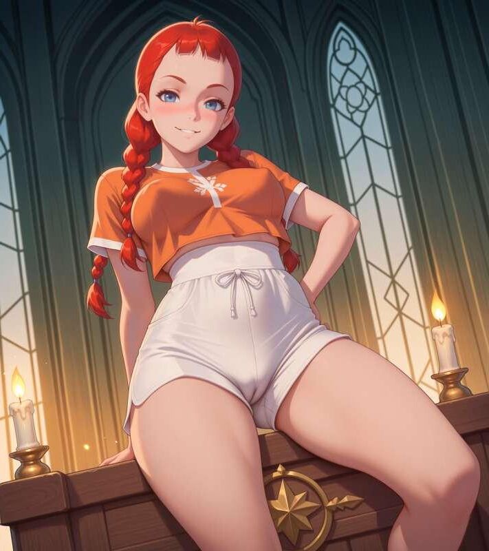 anime sexy Anne Shirley redhead hentai