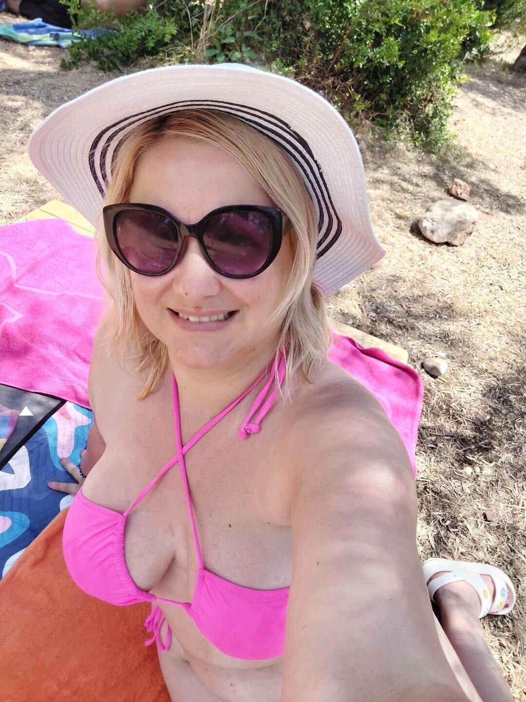 On the beach