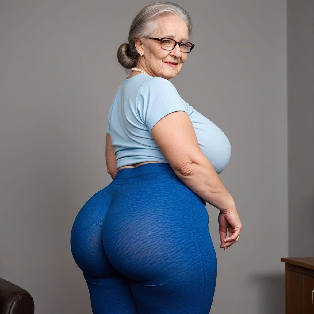 Oma Titten und Arsch