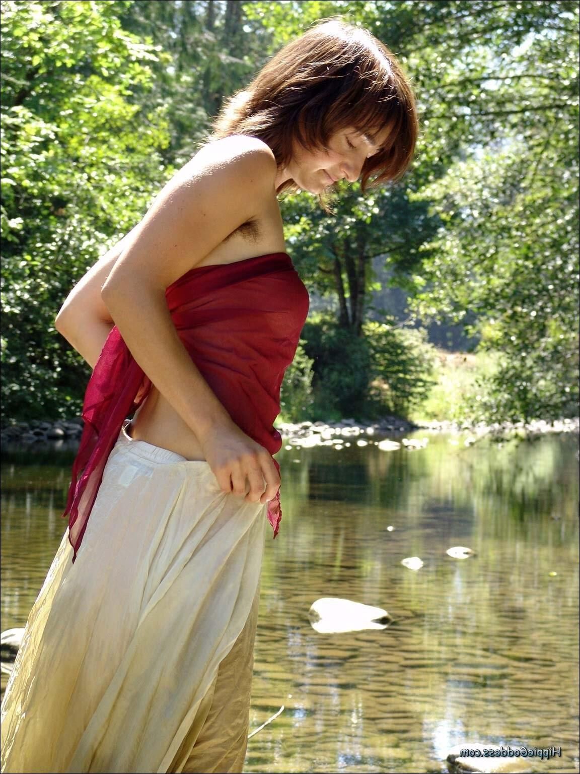 HippieGoddess BREA Washing in the river