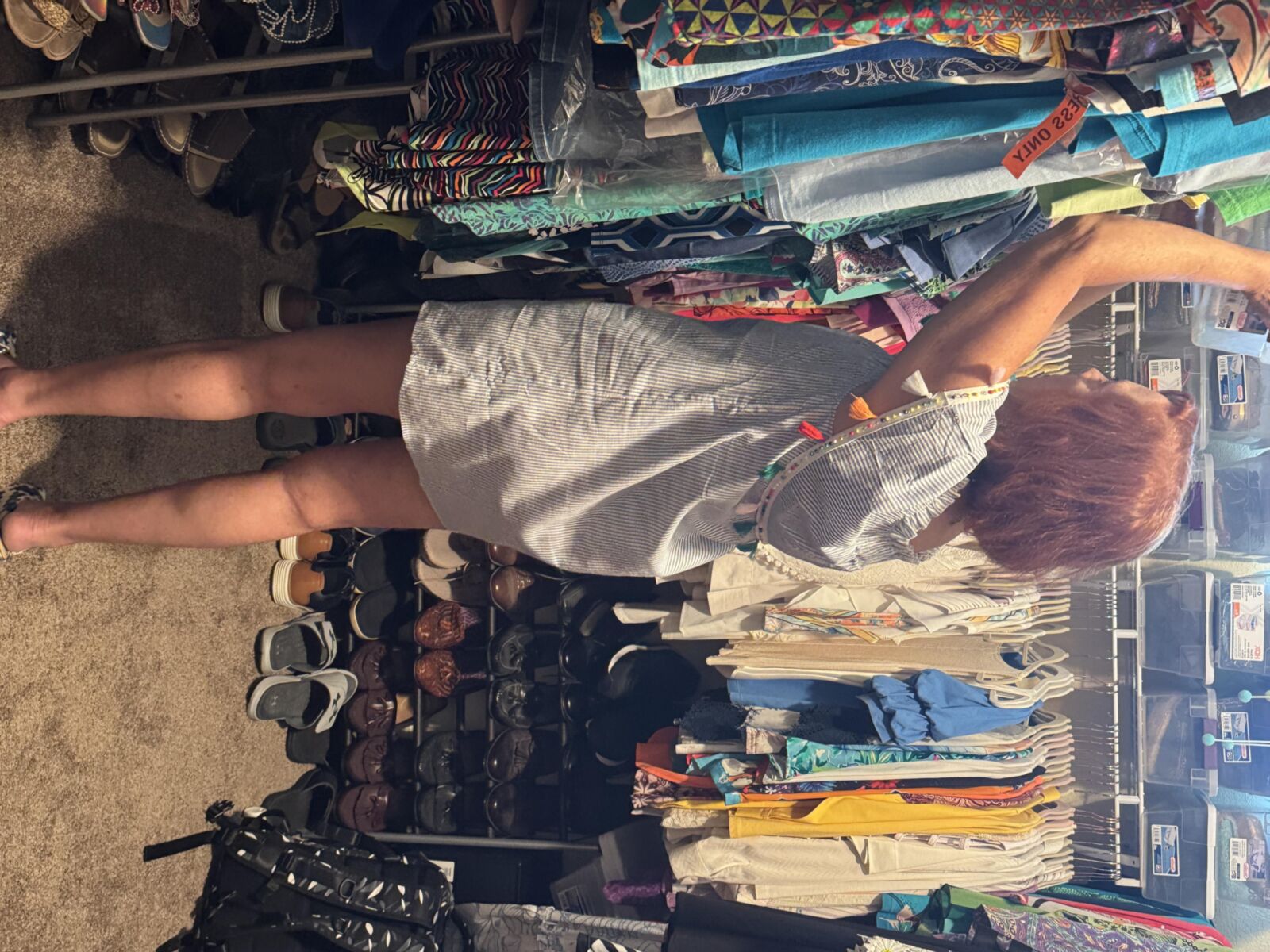 Lola, out to lunch and back to undress 