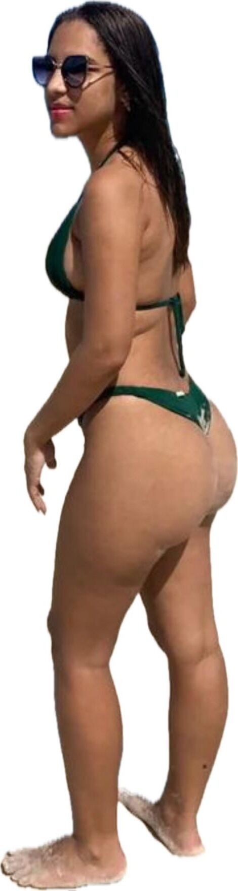 Latina Cute Big Butt Stickers 
