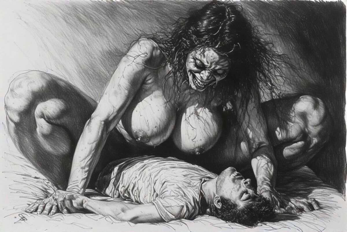 Dibujos de IA: Succubus, Serie I