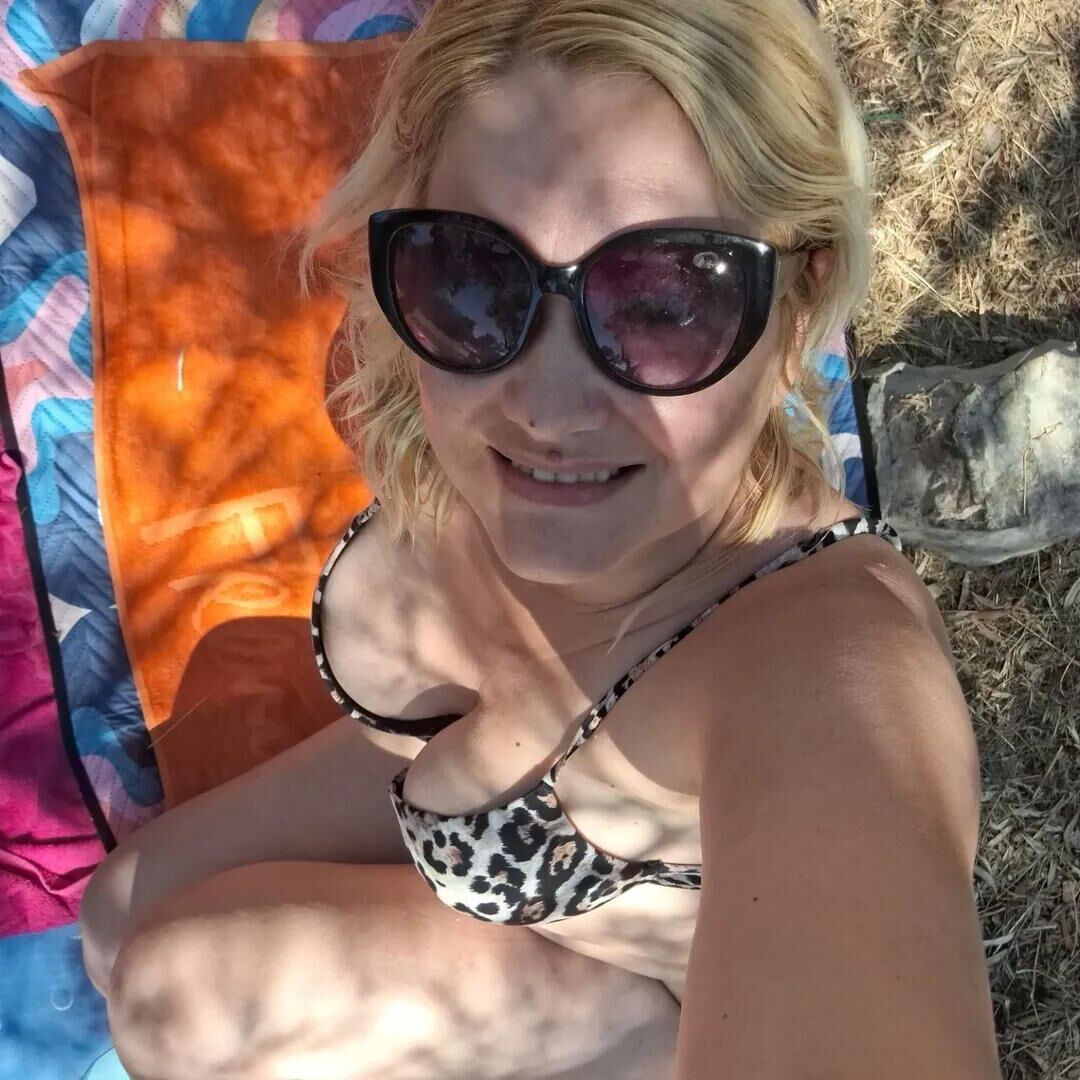 On the beach