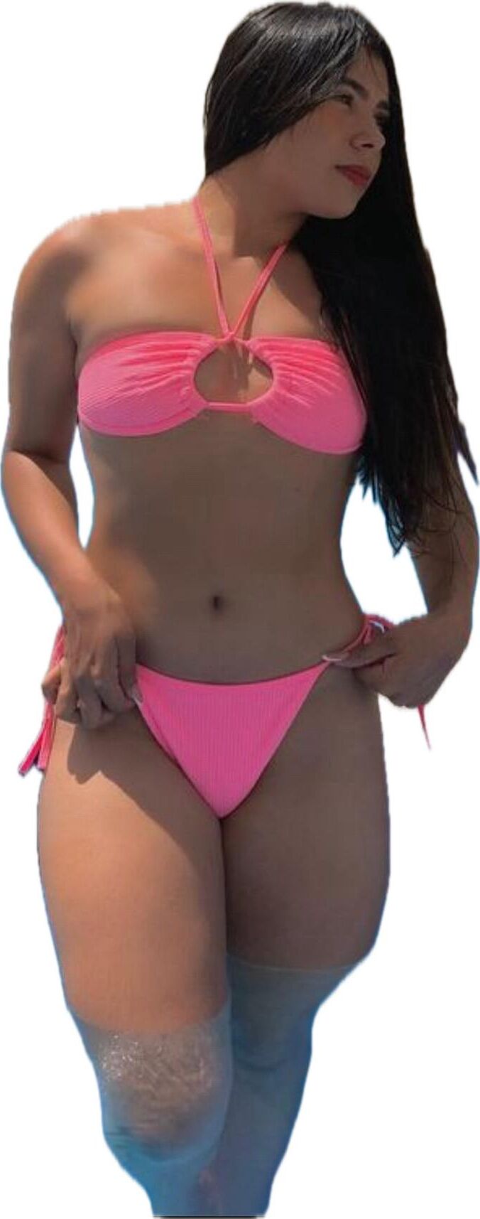 Latina lindas pegatinas grandes de trasero