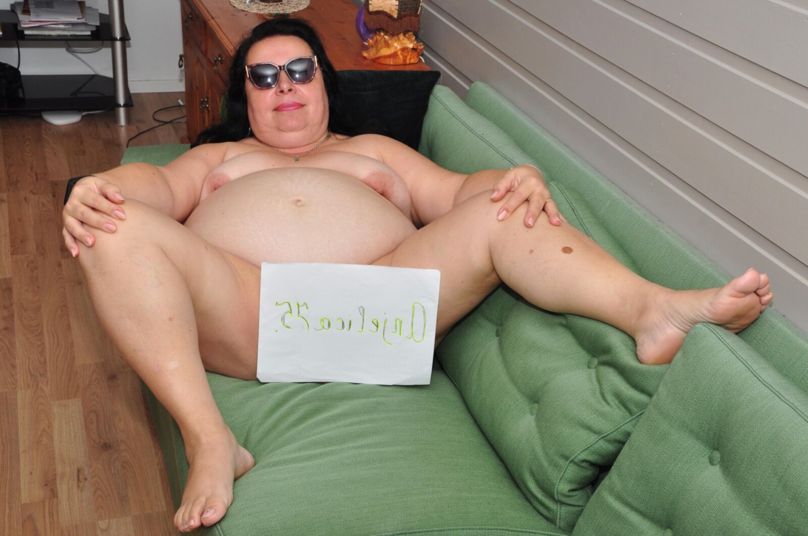 私はbbw妻を自己示します。