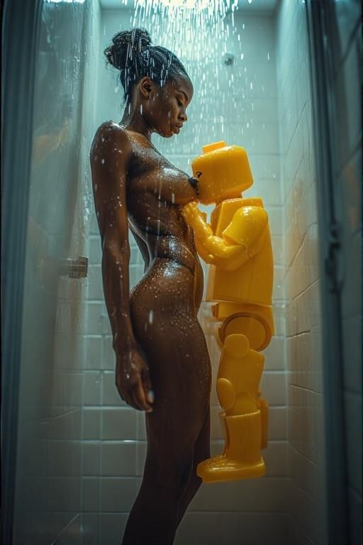 Figuras de LEGO NSFW en cuerpos africanos