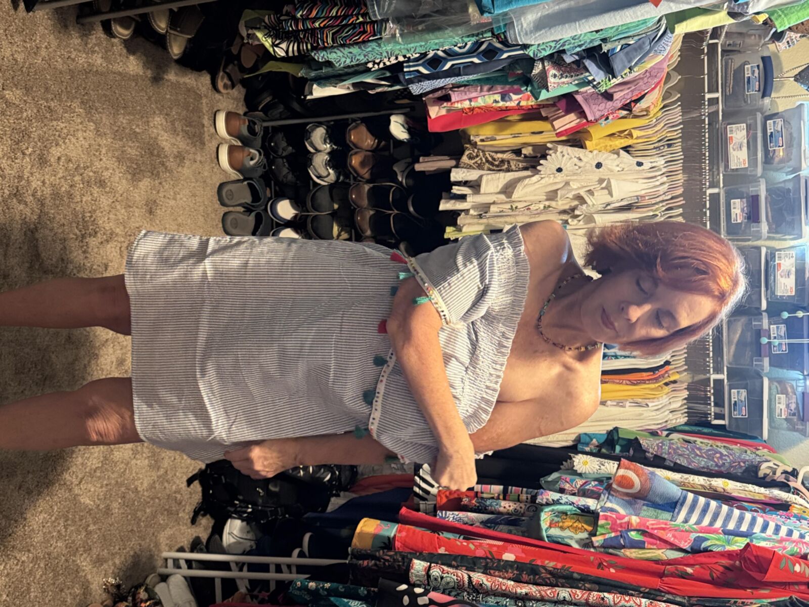 Lola, out to lunch and back to undress 