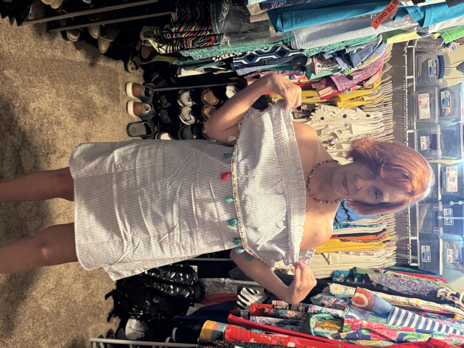 Lola, out to lunch and back to undress 