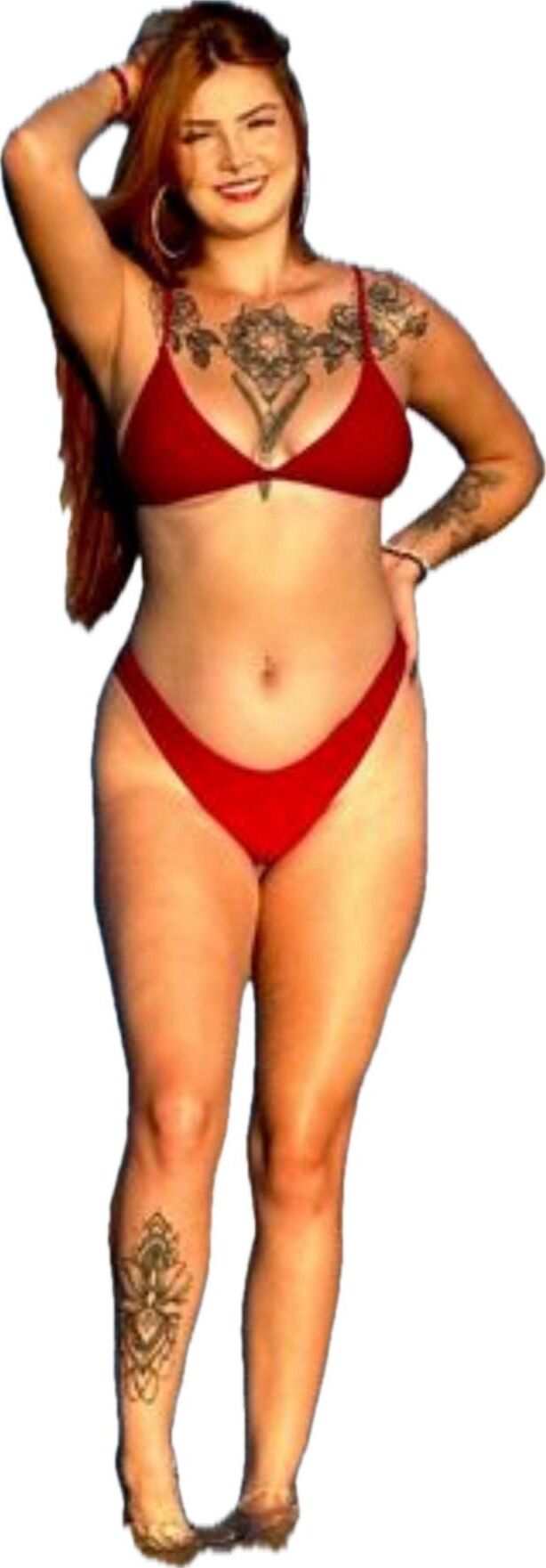 Latina Cute Big Butt Stickers 