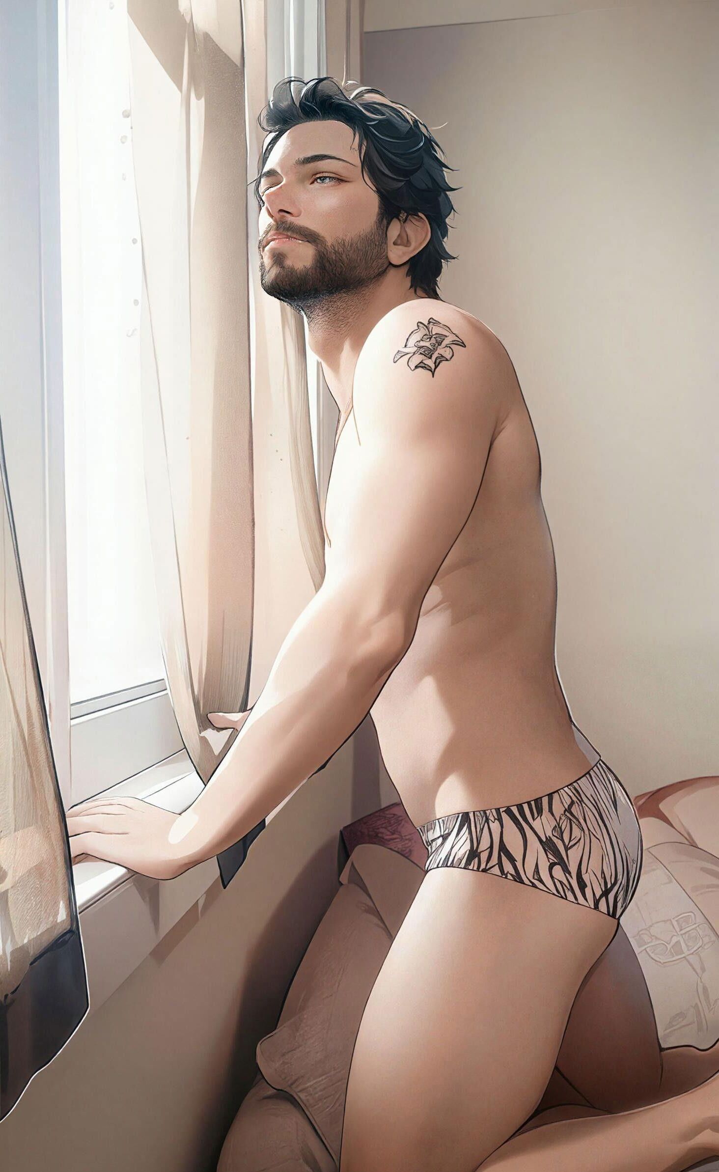 sexy print underwear
