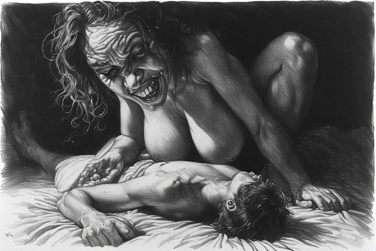 Dibujos de IA: Succubus, Serie I
