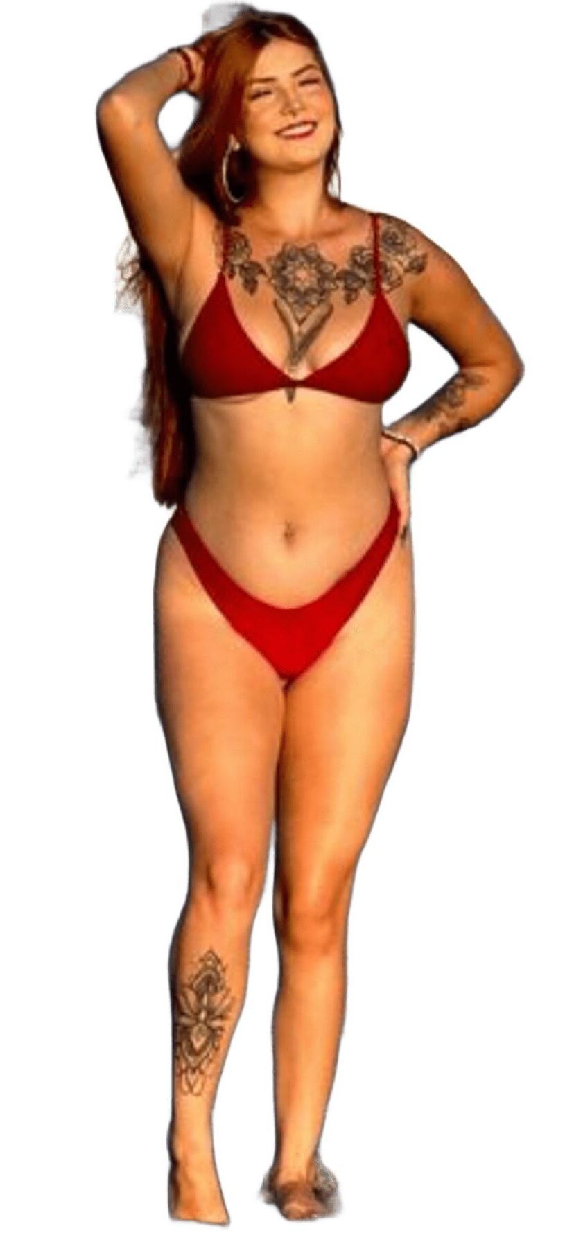 Latina Cute Big Butt Stickers 