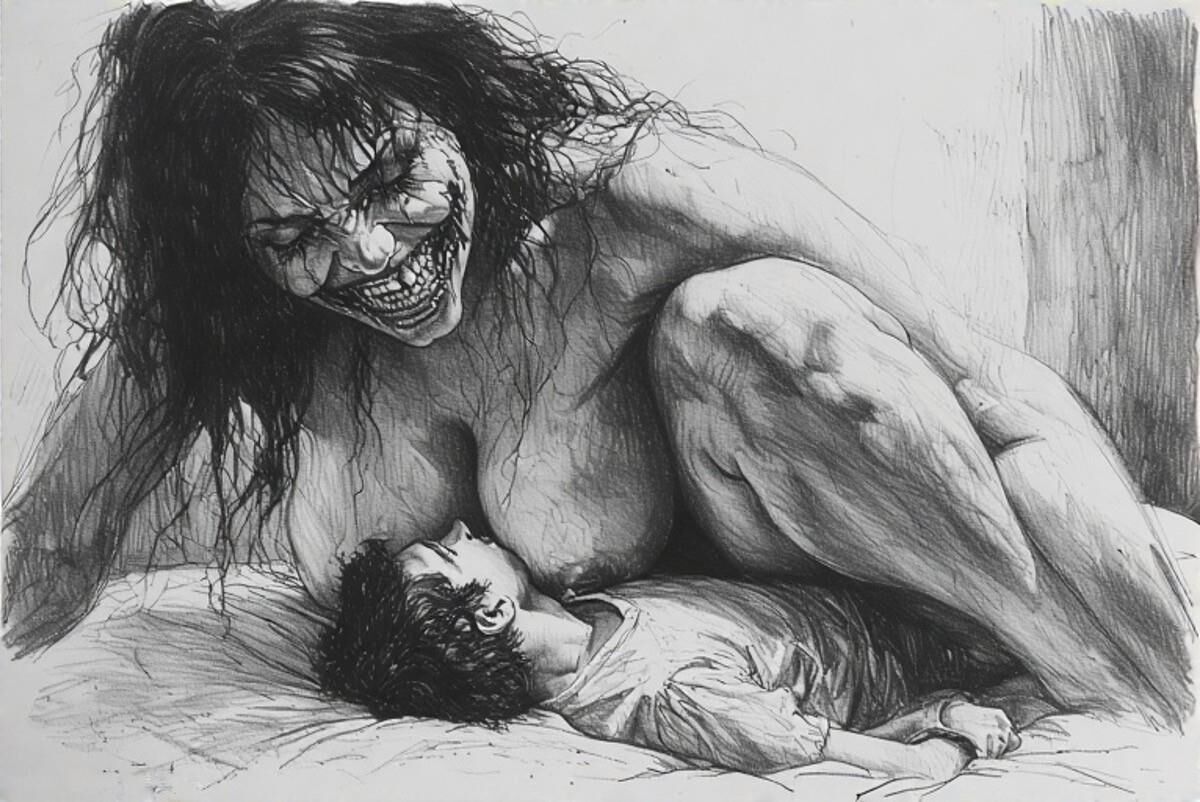 Dibujos de IA: Succubus, Serie I