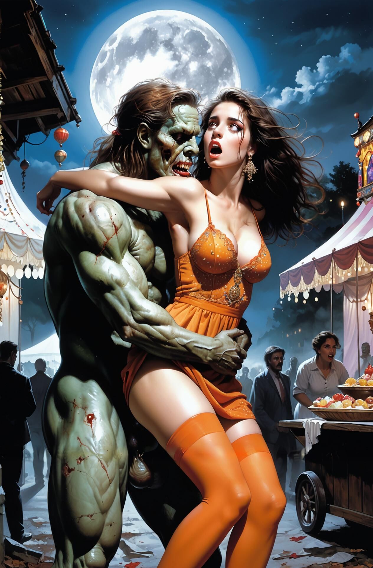 Ai enormes zombis joder chicas