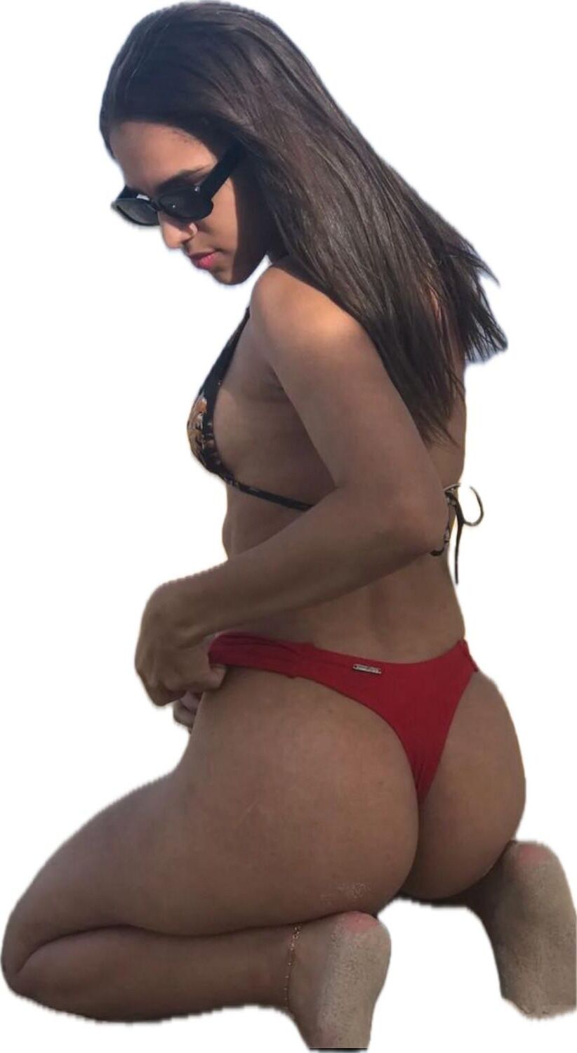 Latina Cute Big Butt Stickers 