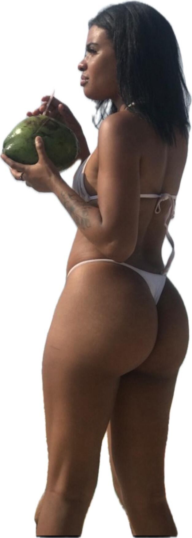 Latina lindas pegatinas grandes de trasero