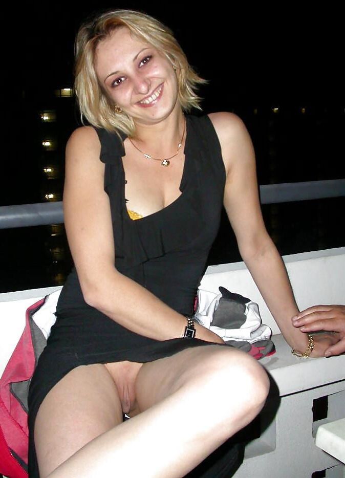 On the balcony