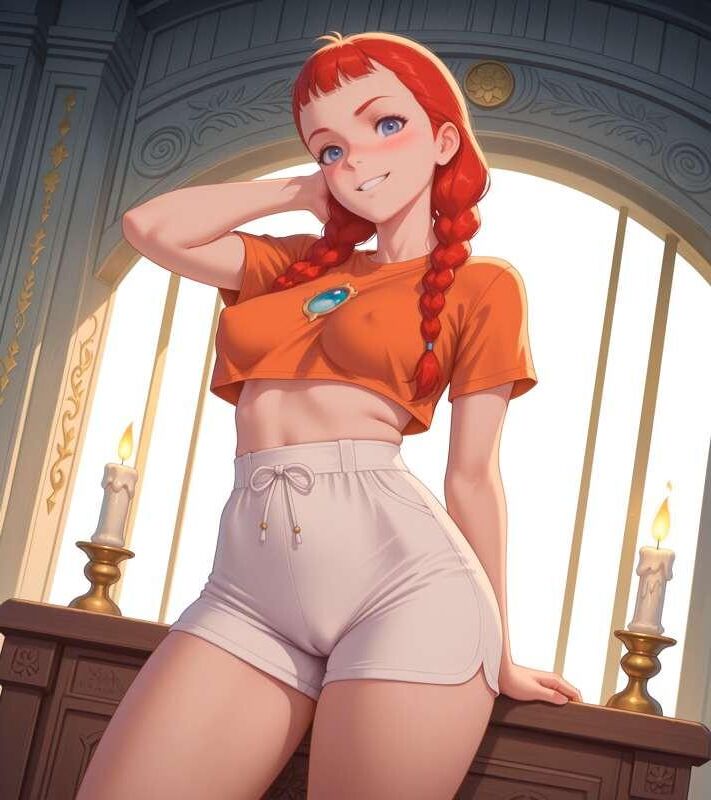 anime sexy Anne Shirley redhead hentai