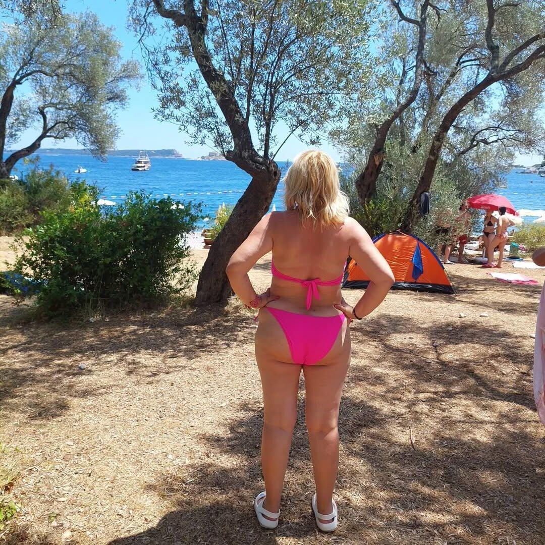 On the beach