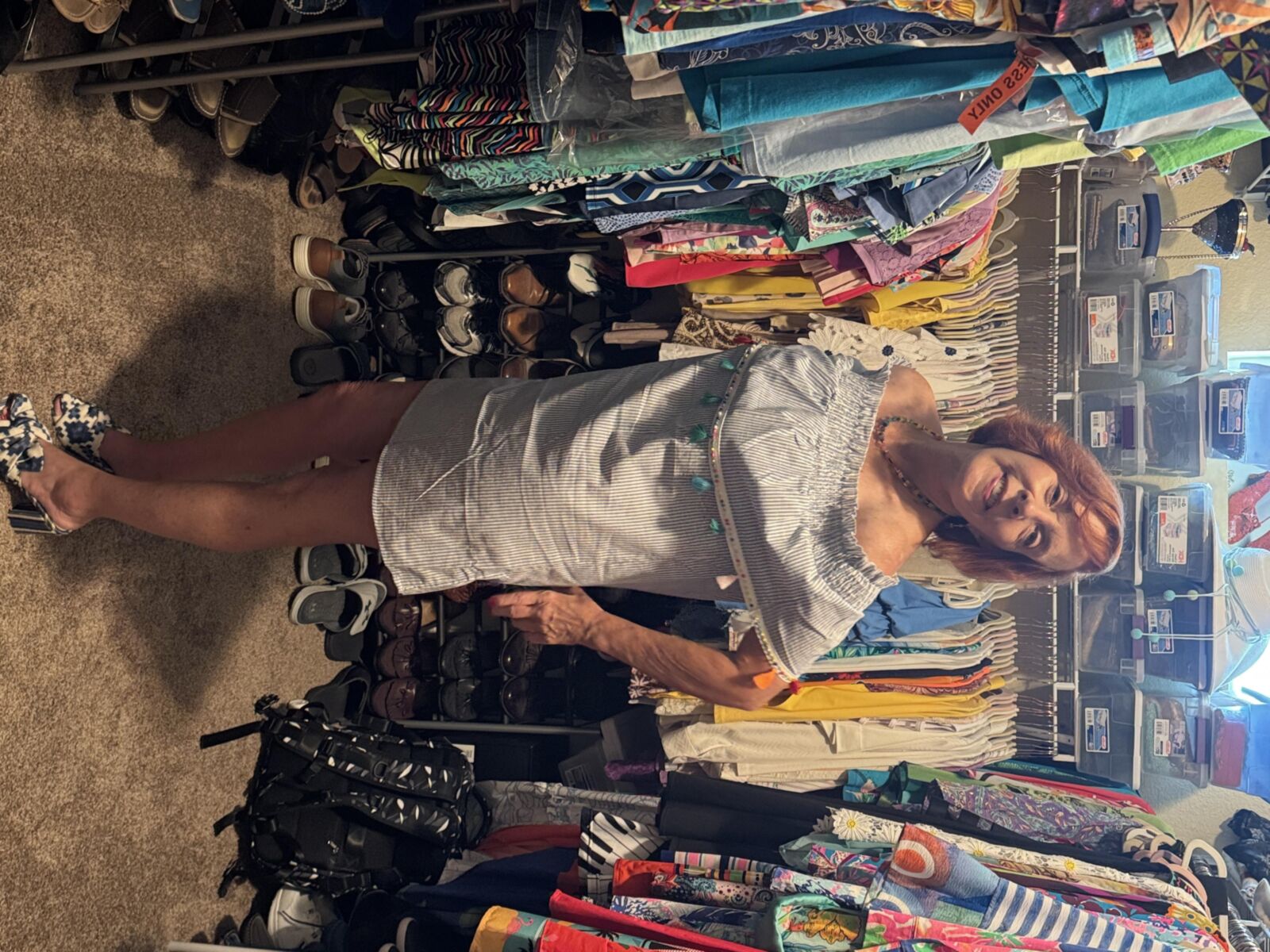 Lola, out to lunch and back to undress 