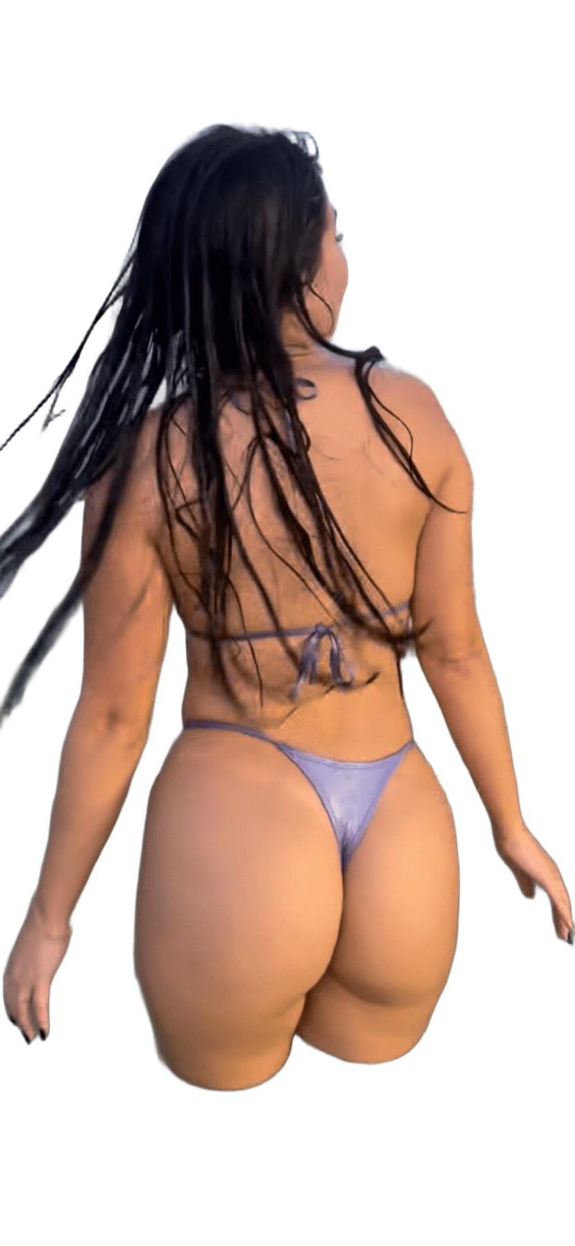 Latina Cute Big Butt Stickers 