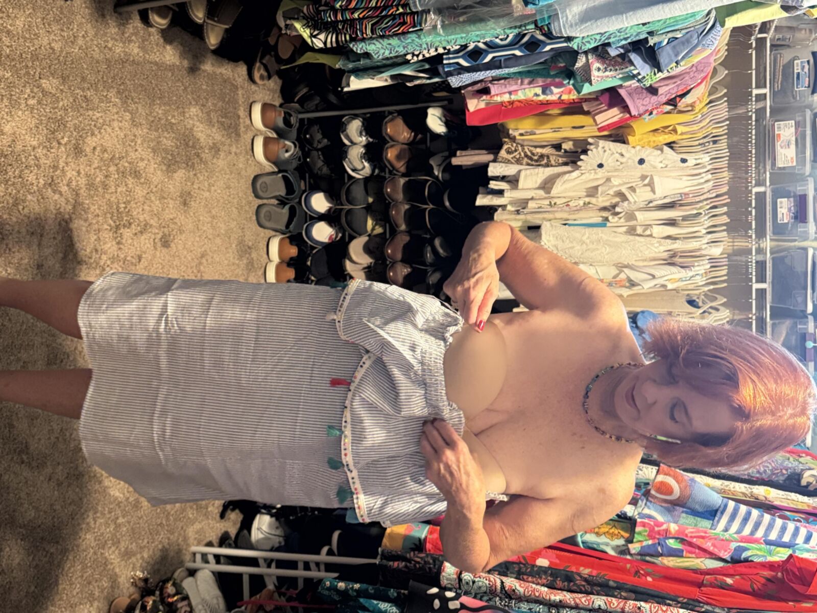 Lola, out to lunch and back to undress 