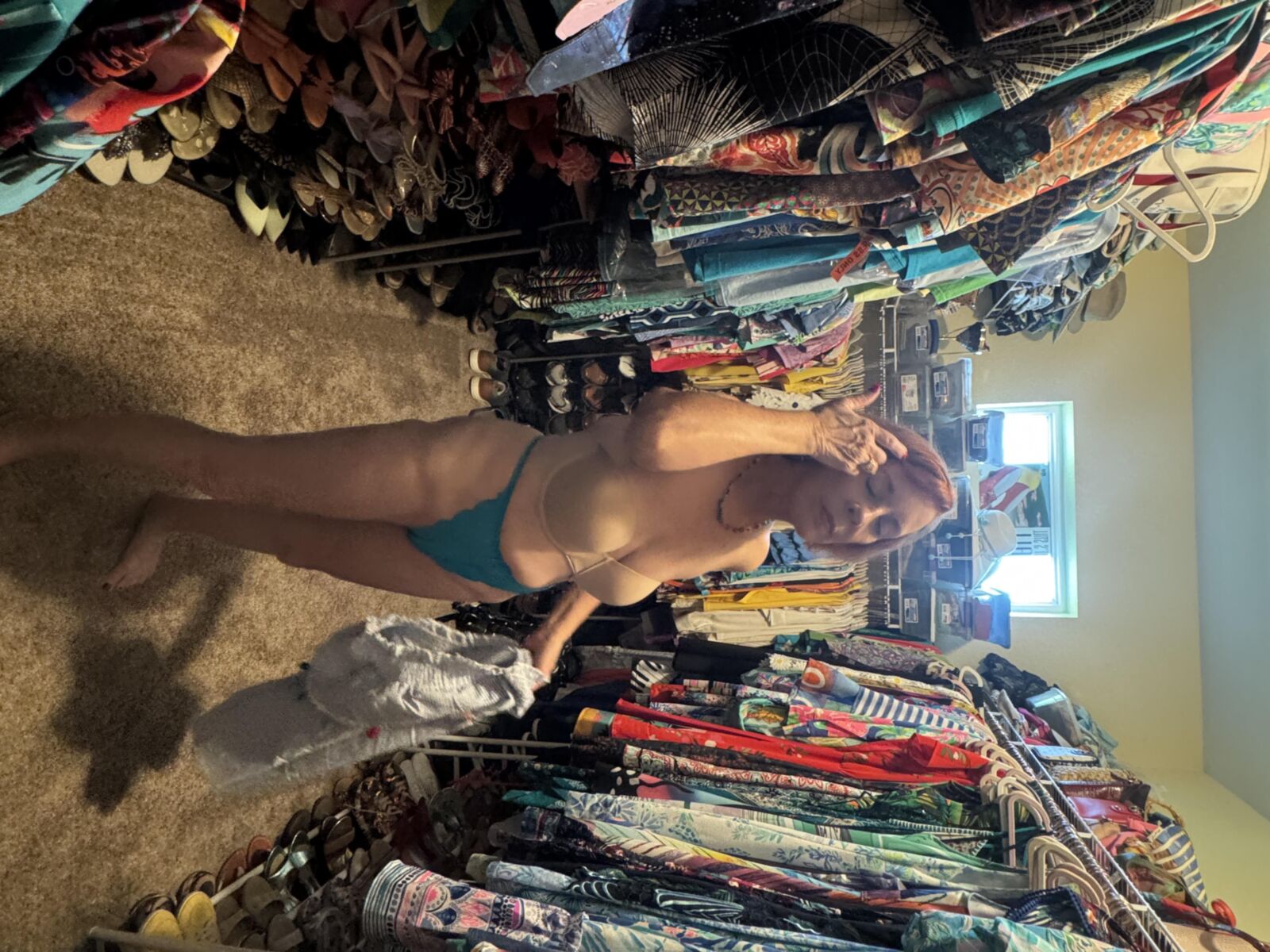 Lola, out to lunch and back to undress 