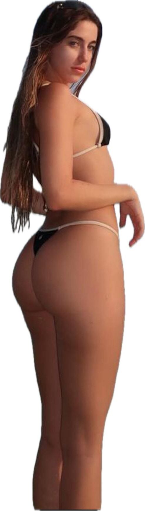 Latina Cute Big Butt Stickers 