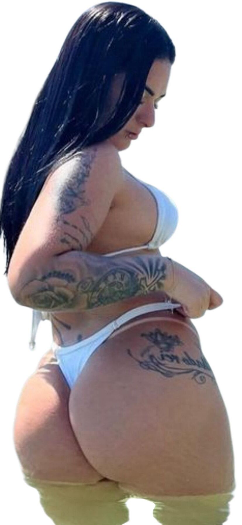 Latina Cute Big Butt Stickers 