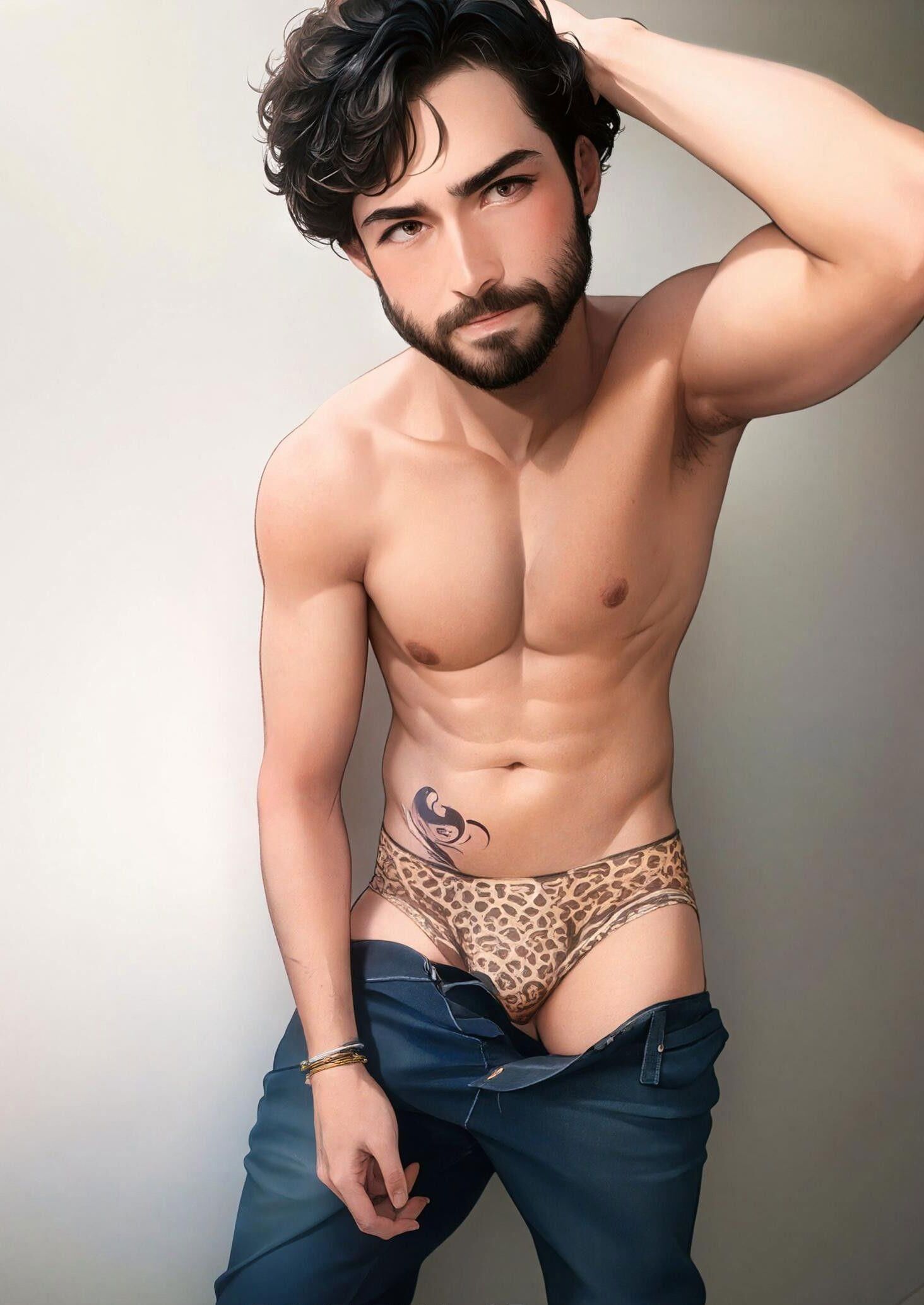 sexy print underwear