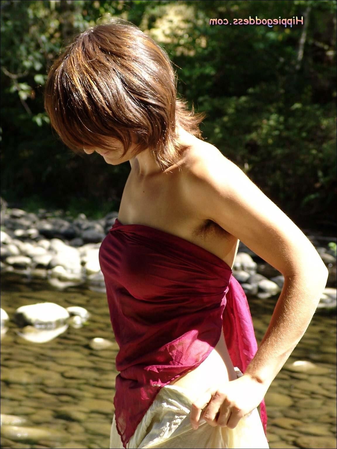 HippieGoddess BREA Washing in the river